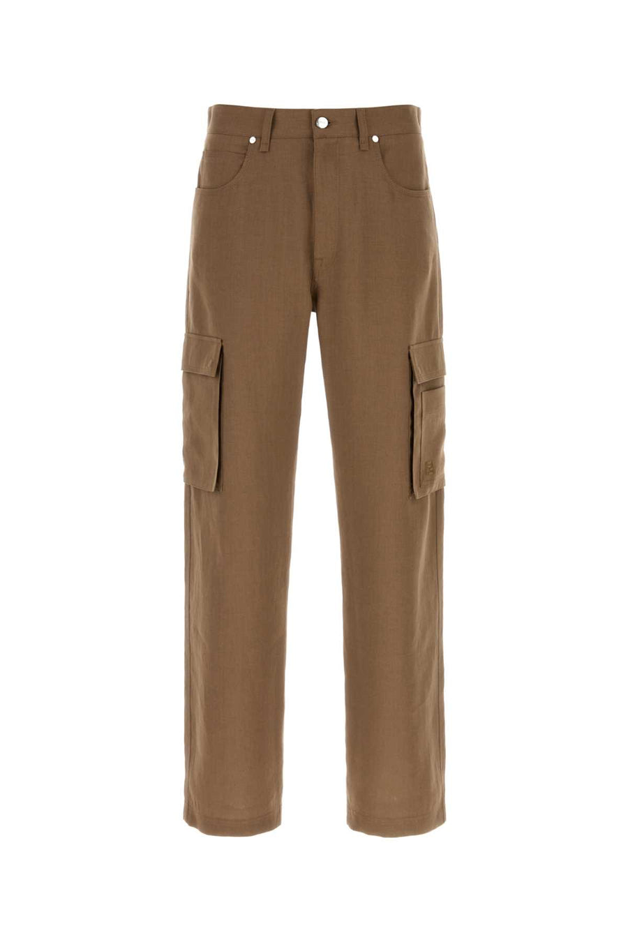 Gianduia Sample Size: Linen Pantaloni