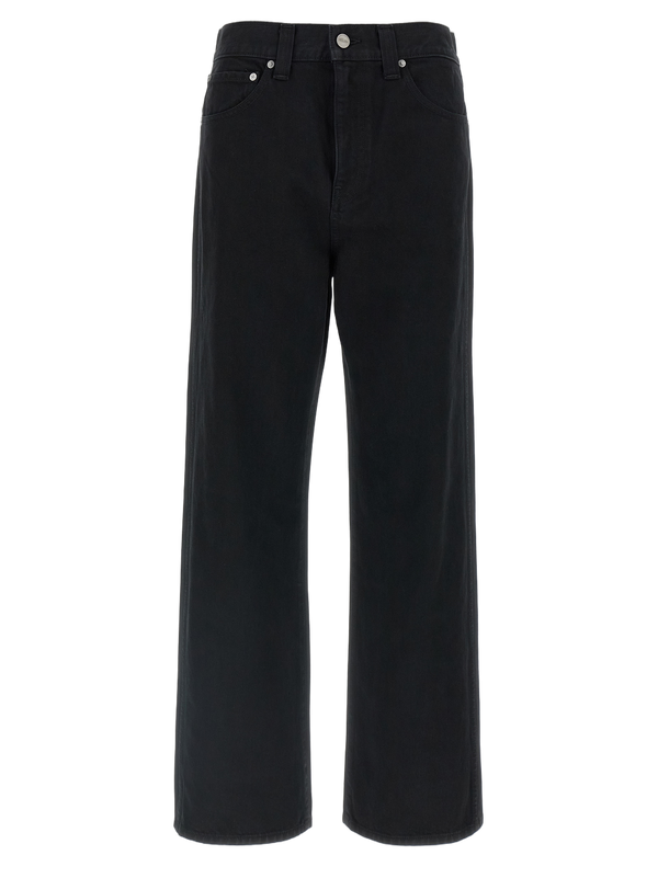 Khaite 100% Cotton jeans in black
