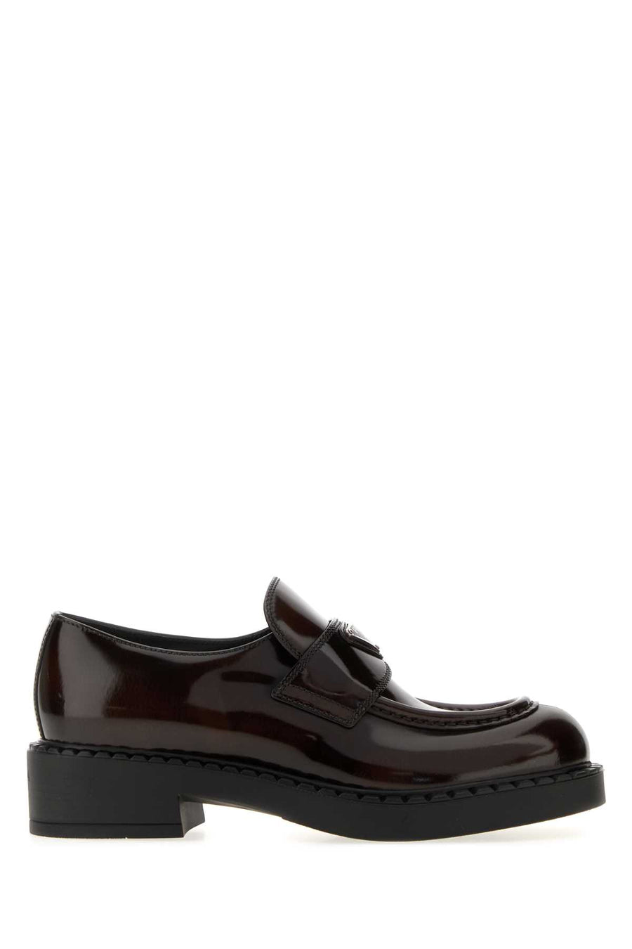 Prada Exterior: 100% Leather loafer in brown