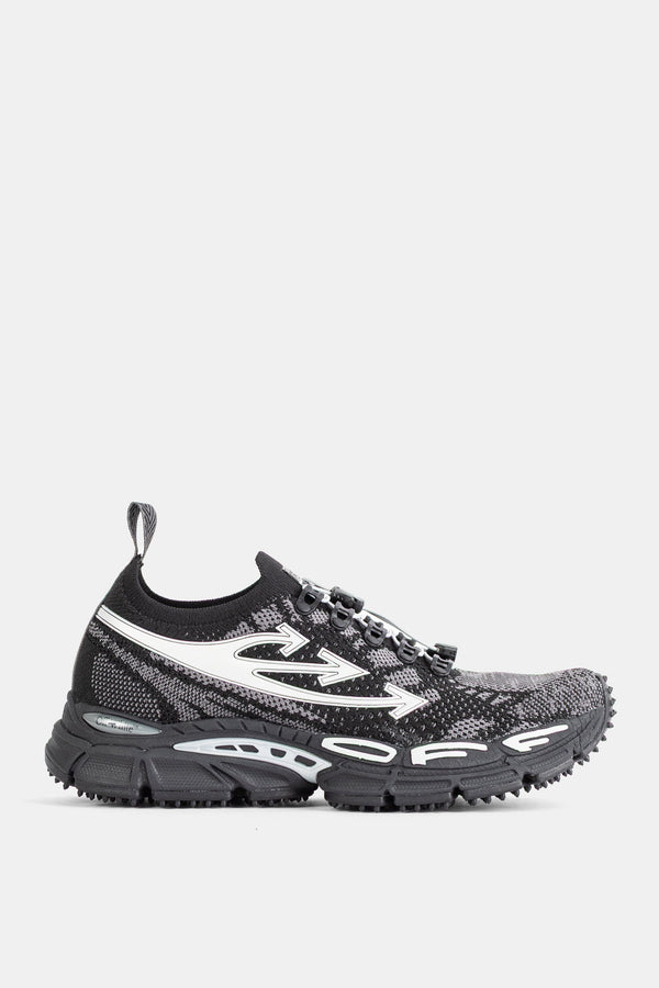 Off-White Knit mesh upper sneaker in black