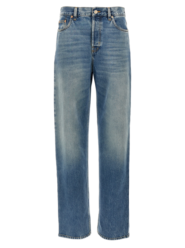 Gucci 100% Cotton jeans in blue