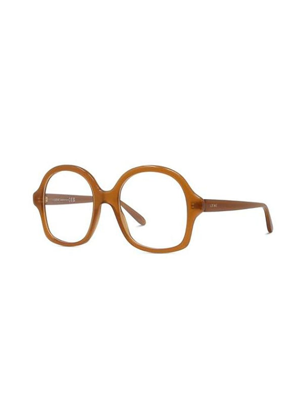 Loewe LW50105I Brown Crystal Acetate eyeglasses in brown