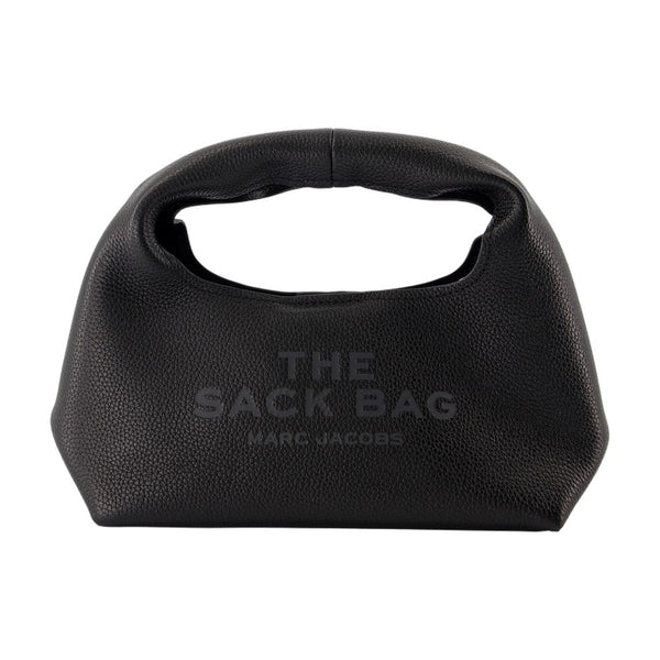 The Mini Sack Purse - Marc Jacobs Leather Black Cowhide Accessories / Vanity-case
