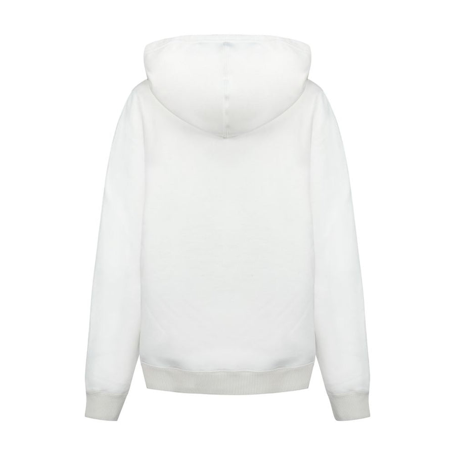 Courreges Cotton hoodie in white