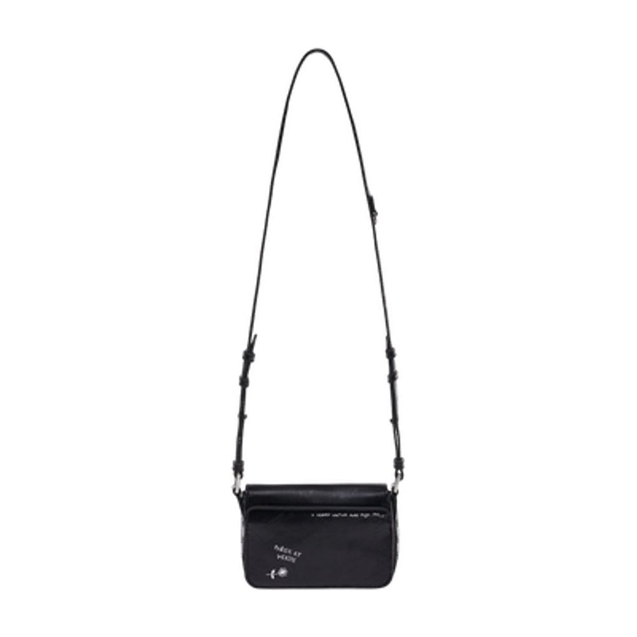Zadig & Voltaire Calfskin shoulder bag in black