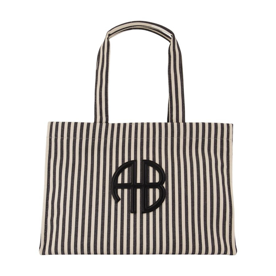 Anine Bing Cotton tote bag in black
