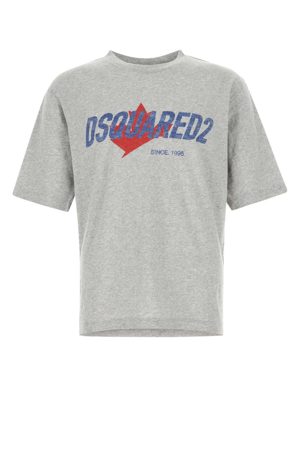 Dsquared2 98% Cotton t-shirt in gray