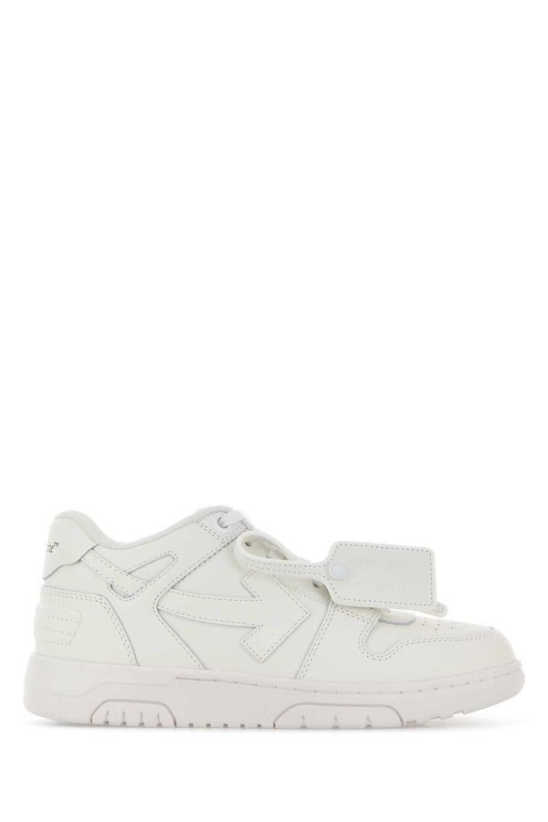Off-White Exterior: 100% Calf sneaker in white
