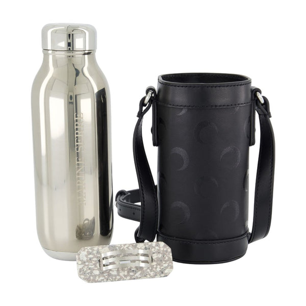 Marine Serre Synthetic bottle holder in black