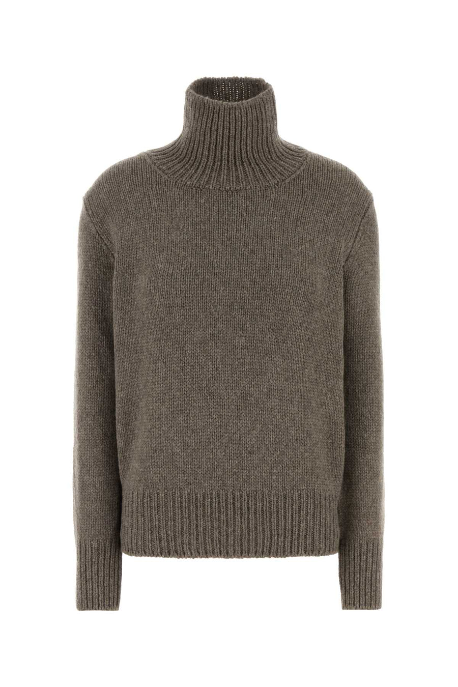 Dove Grey Cashmere Blend Plira Sweater Greytaupe Exterior: Nylon T-shirt