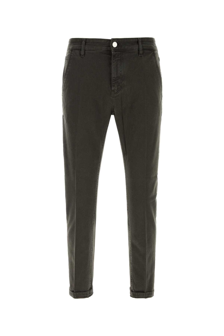 Charcoal Stretch Denim Jeans Tmoro Exterior: Cotton Elastane