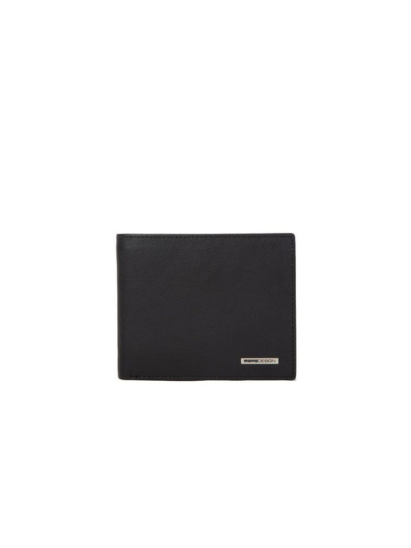 Momo Design 100% Leather wallet in black