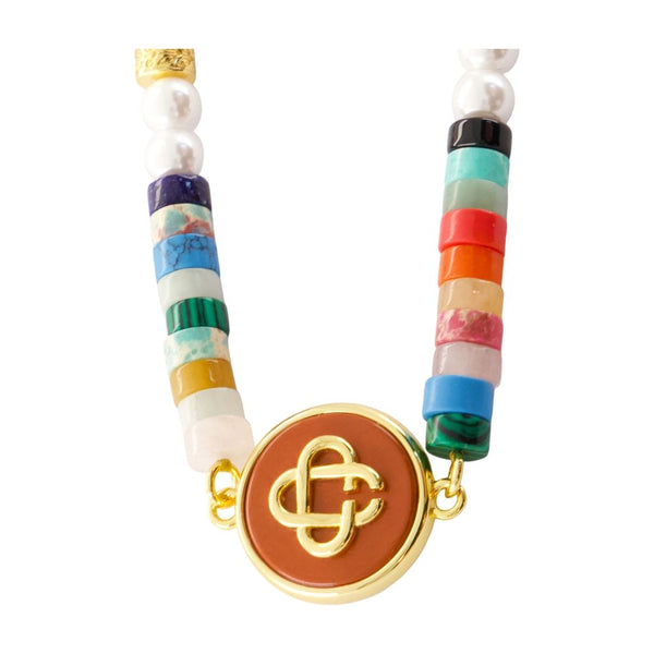 Casablanca Metal necklace in multicolor