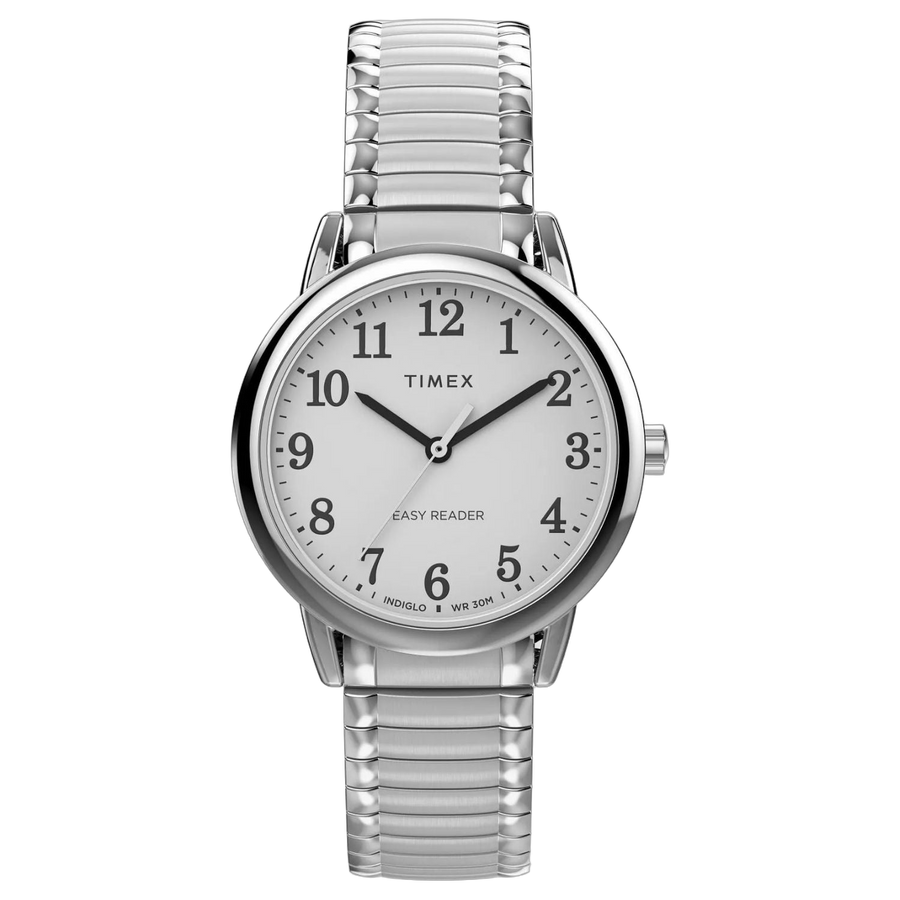 Timex Stainless steel case watch in white