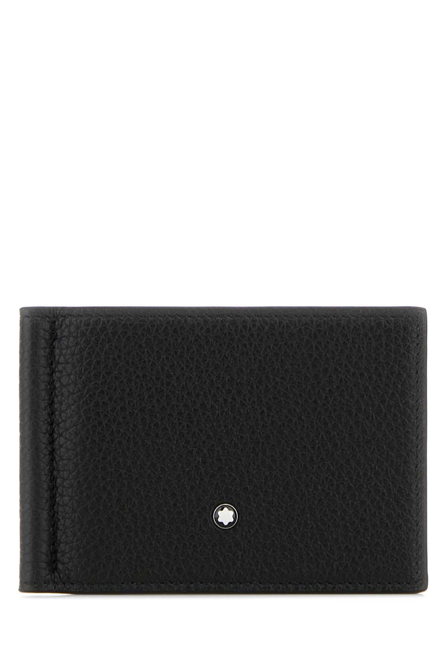 Montblanc Wallet Exterior: 100% Leather card case in black