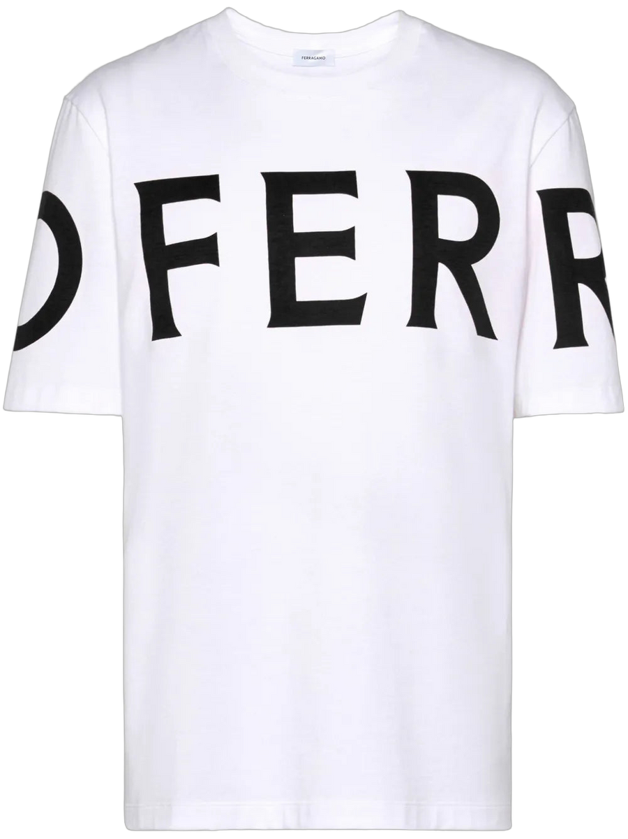 Ferragamo Cotton t-shirt in white