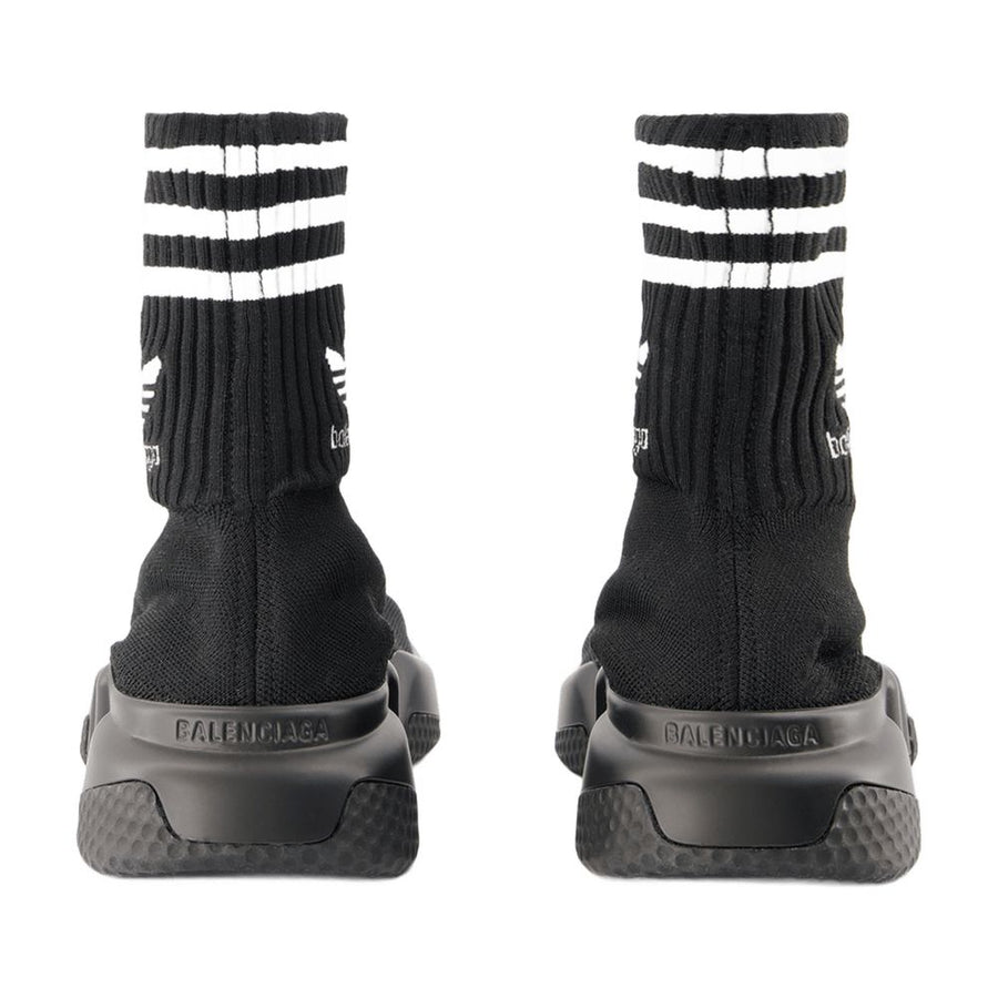 Balenciaga Knit textile sneaker in black