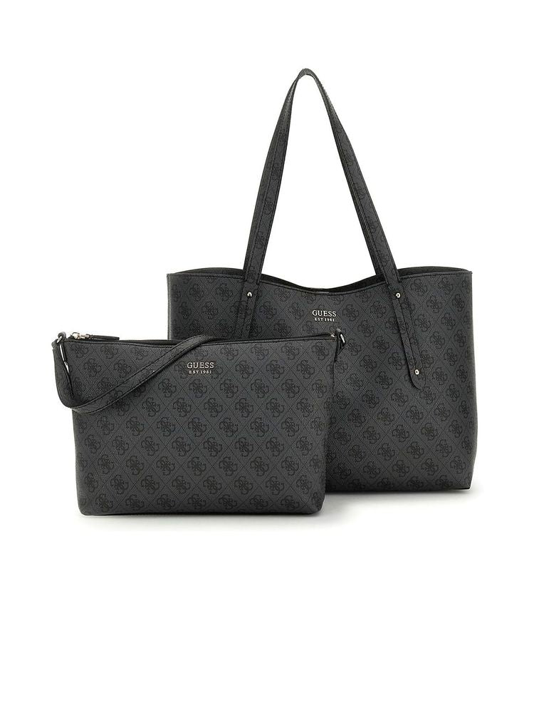 Guess 100% Polyurethane tote bag in gray