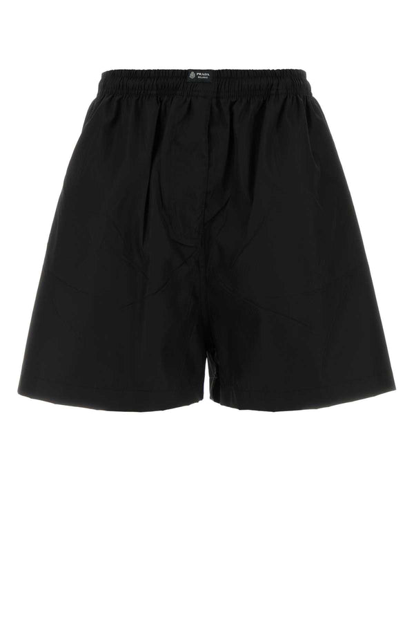 Black Re-Nylon Shorts Nero Exterior