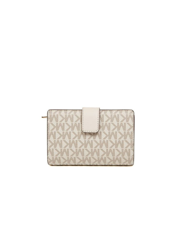 Michael Kors 100% Polyvinyl Chloride wallet in beige