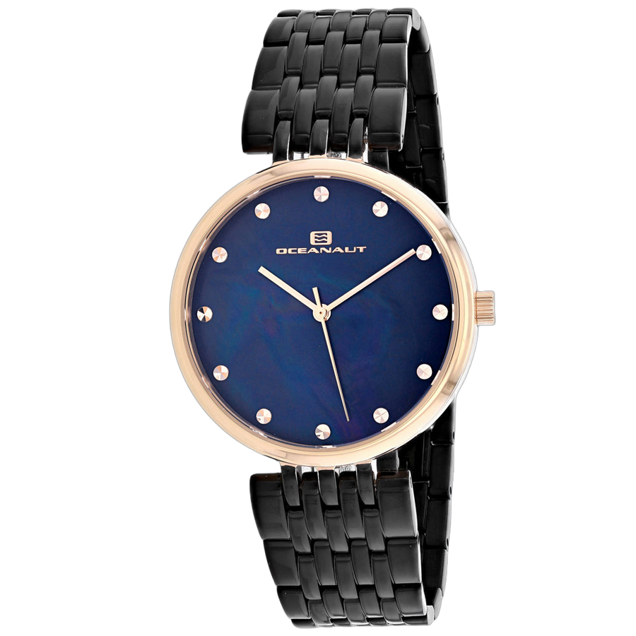 Oceanaut Stainless steel case watch in navy