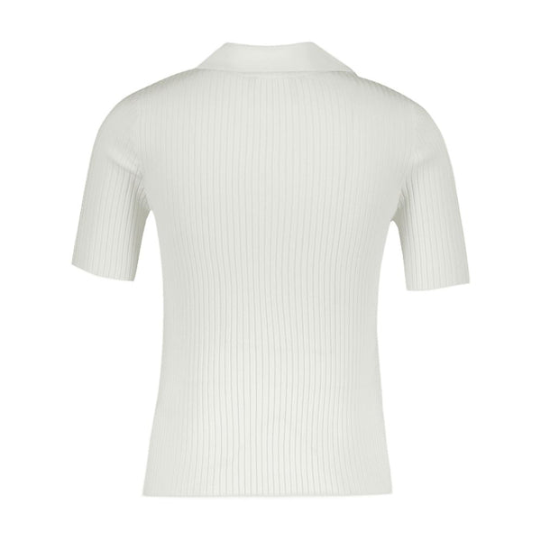 Courreges Cotton polo in white