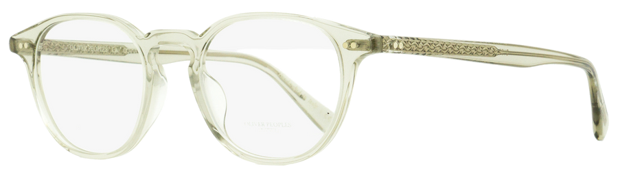 Oliver Peoples Emerson Eyeglasses Ov5062 1669 Crystal Gray 47mm 5062 Plastic (acetate)