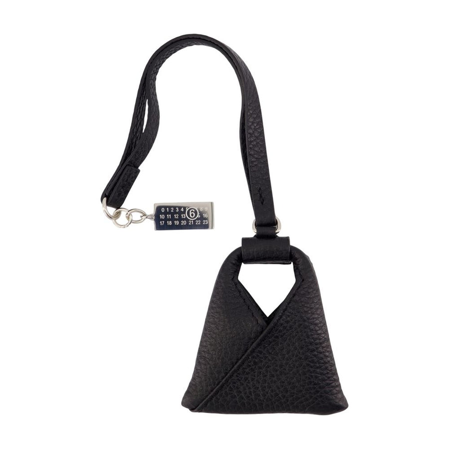 MM6 Maison Margiela calfskin mini bag in black