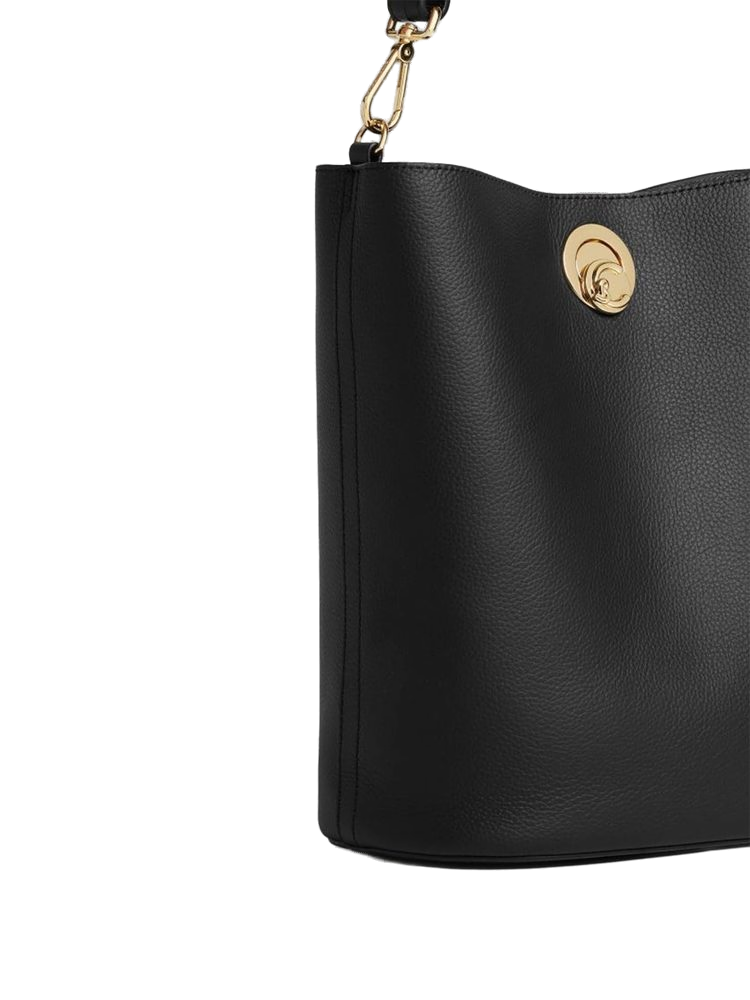 Coccinelle Bucket Bag Black-Cognac Black/cognac Bovine Leather / Bucket-bags