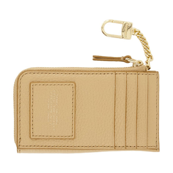Marc Jacobs calfskin wallet in beige
