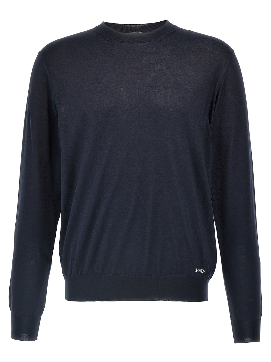 Blue Silk Cardigan Clothing