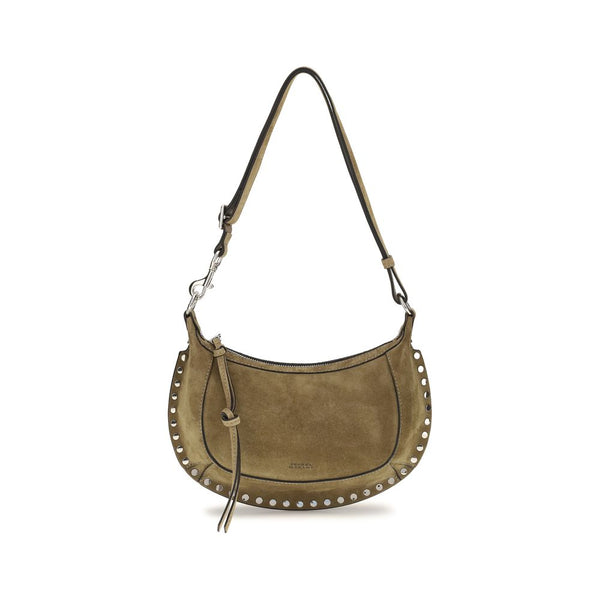Isabel Marant 100% Calf Leather Bos Taurus shoulder bag in beige