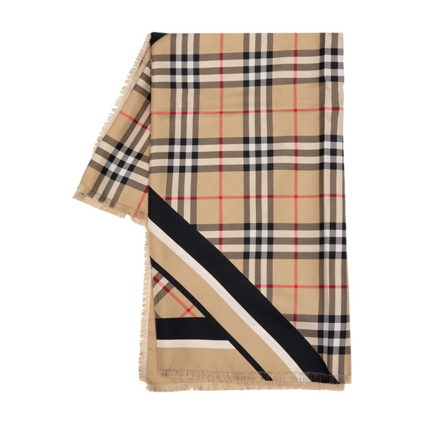 Burberry Silk scarf in beige