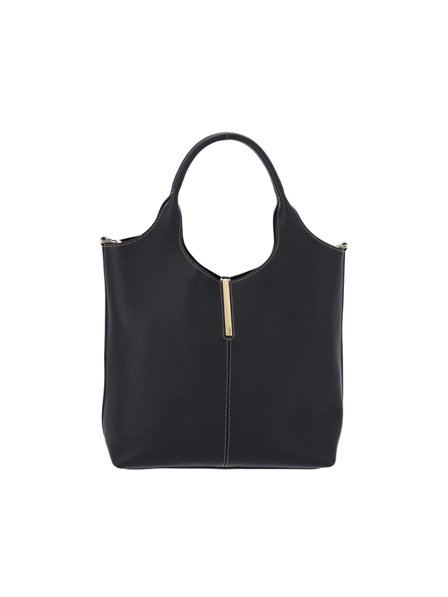 Tod's 100% Calf Leather shoulder bag in black