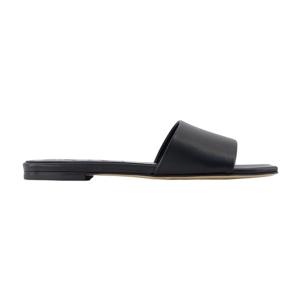 Aeyde Calfskin slide in black