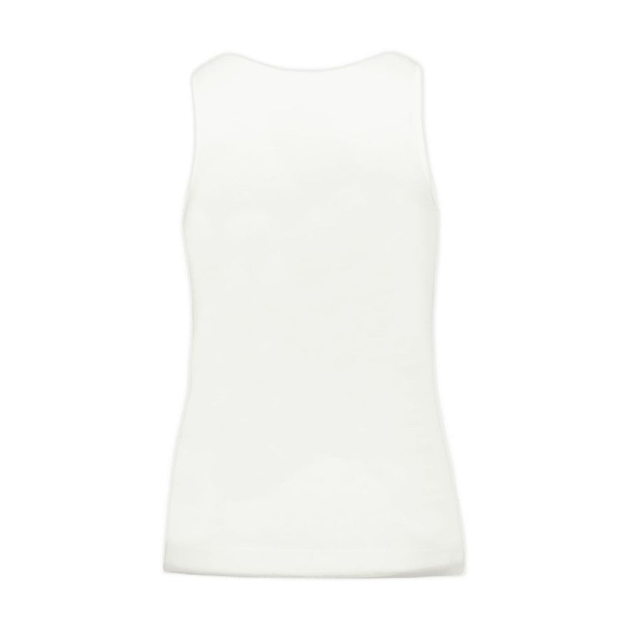 Simone Rocha Cotton tank top in white