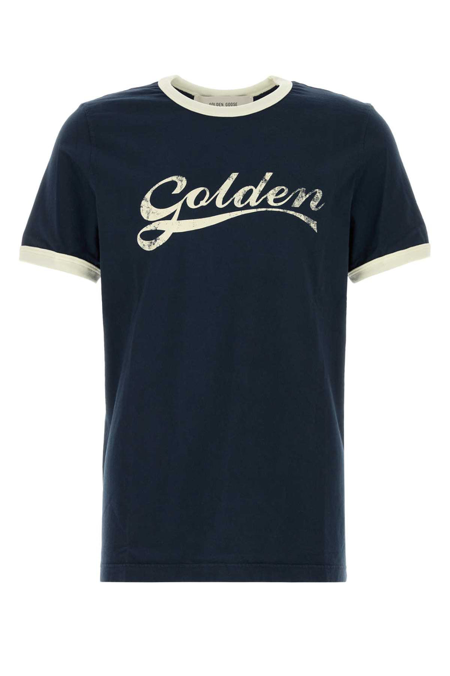 Golden Goose Deluxe Brand Garment 100% Cotton t-shirt in navy