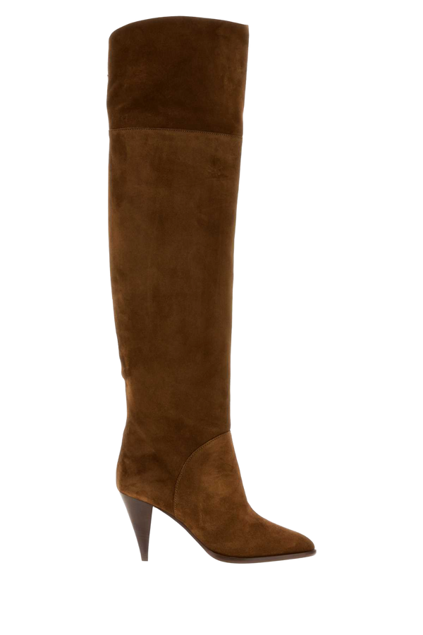 Brown Suede Boots Sella Stivali