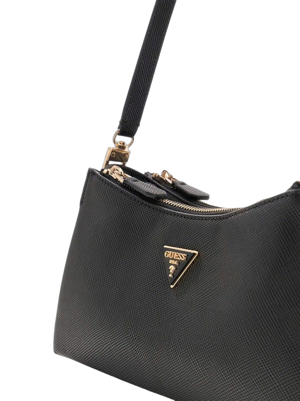 Guess 100% Polyurethane shoulder bag in black
