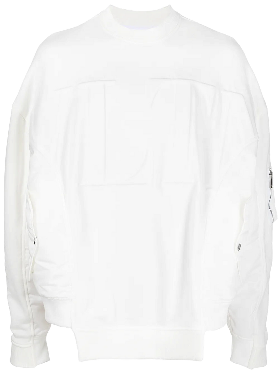 Valentino Cotton sweatshirt in white