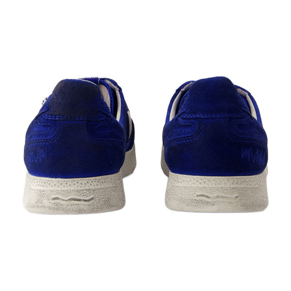 Ader Error leather sneaker in blue