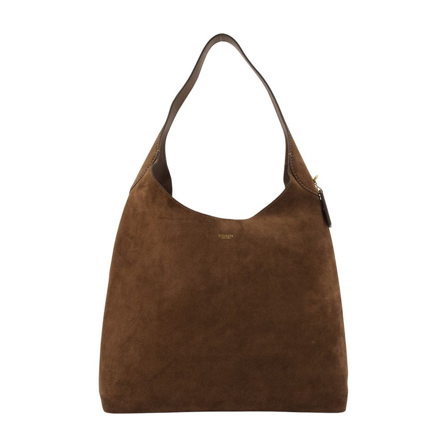 Brooklyn 9 Shoulder Bag - Coach Leather Brown Cowhide / Shoulder-hobo-bags