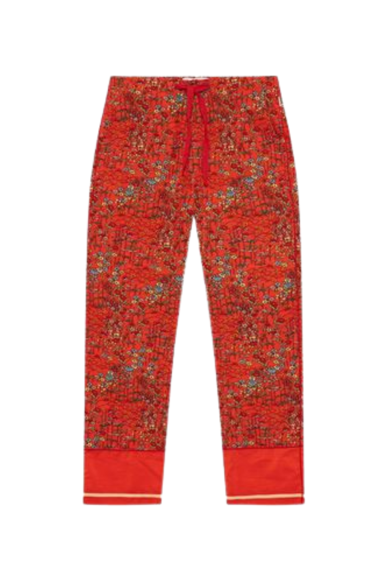 Orlebar Brown 65% Cupro trousers in red