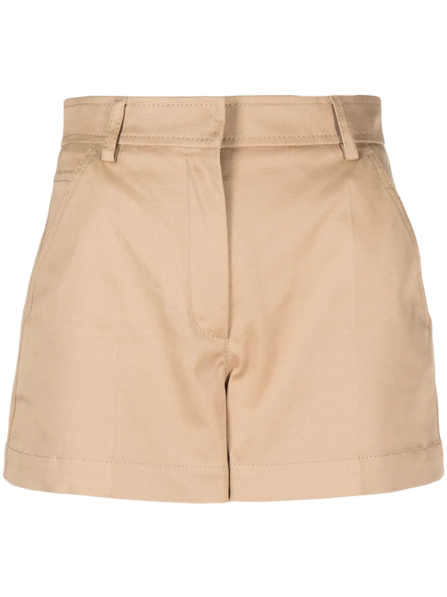 Valentino Stretch-cotton shorts in beige
