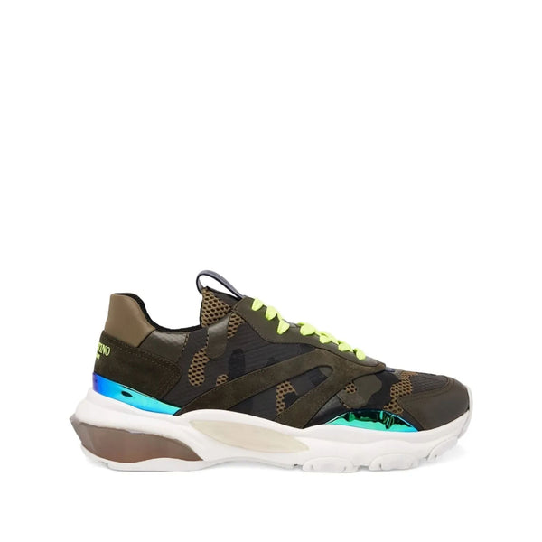 Valentino Mesh sneaker in green