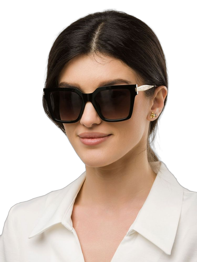 Just Cavalli SJC201 Acetate sunglasses in black