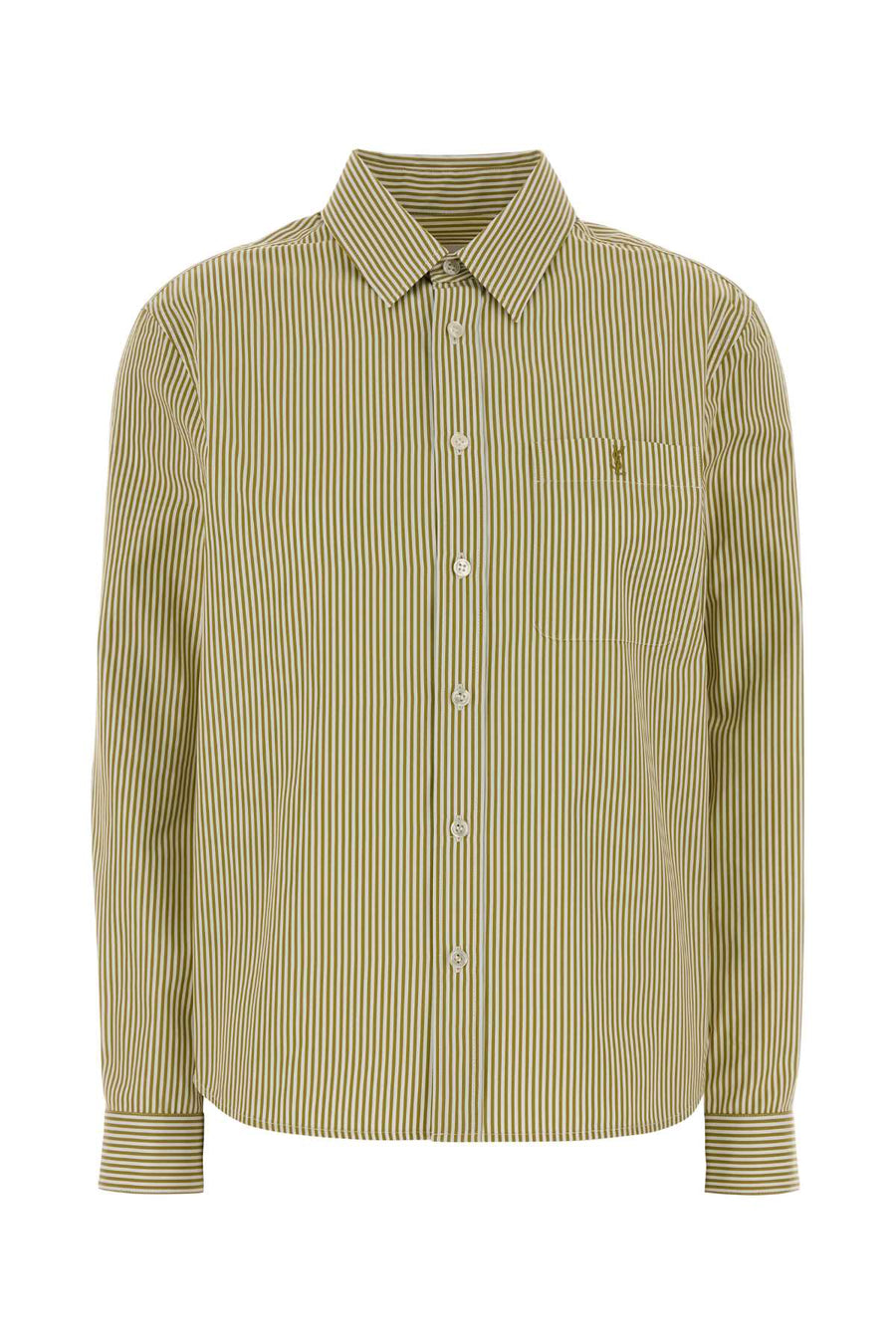 Saint Laurent 100% Cotton shirt in beige