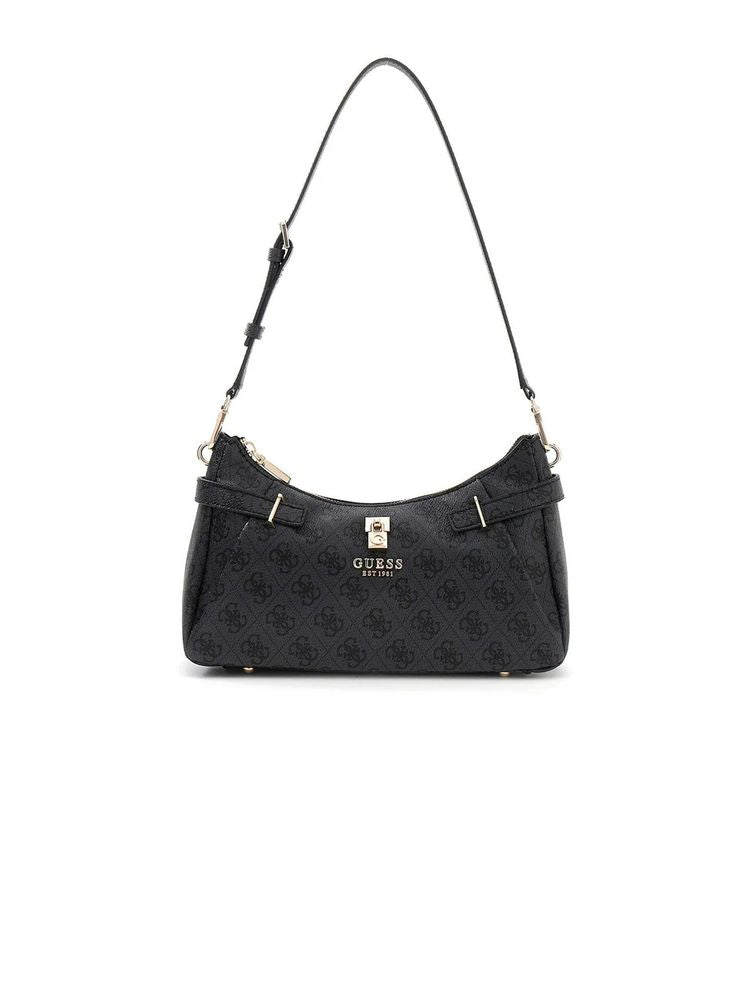 Guess 100% Polyurethane shoulder bag in black