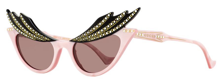 Gucci Hollywood Forever Sunglasses Gg1094s 003 Pink 50mm Plastic (acetate)
