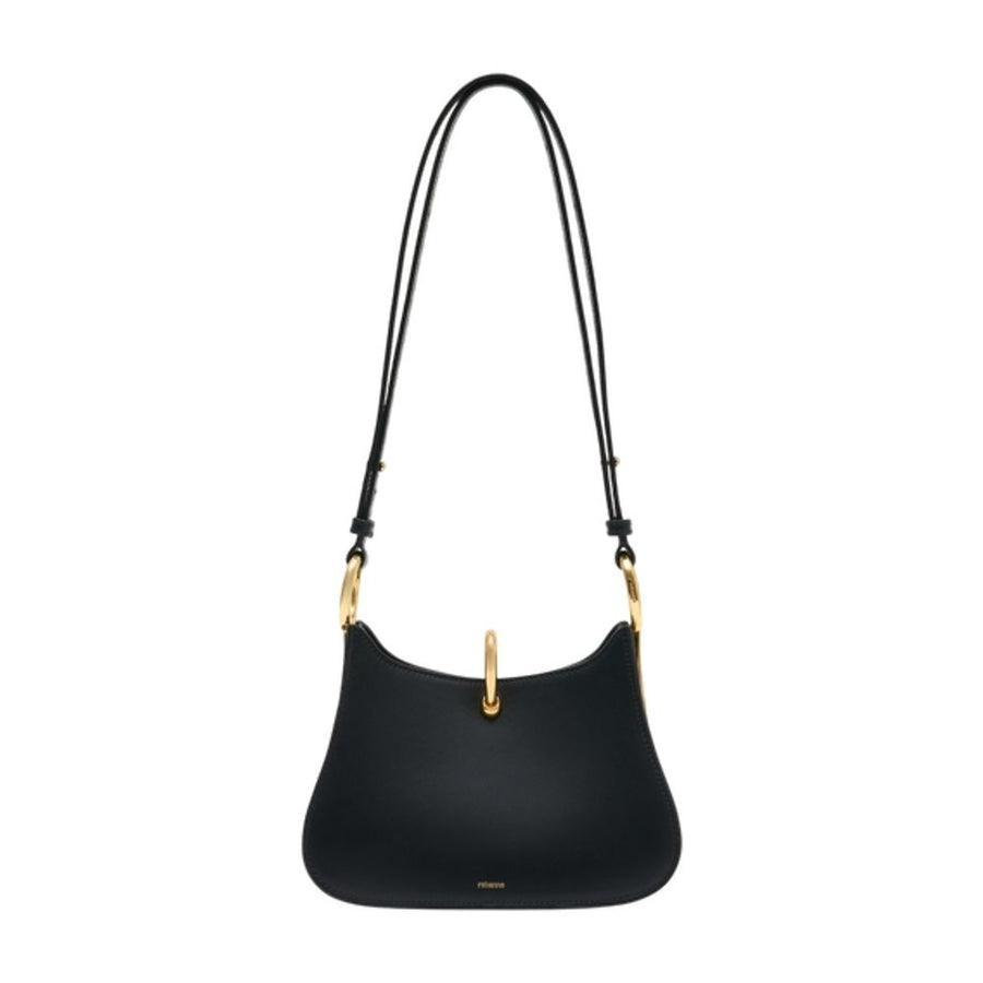 Rabanne Calfskin shoulder bag in black